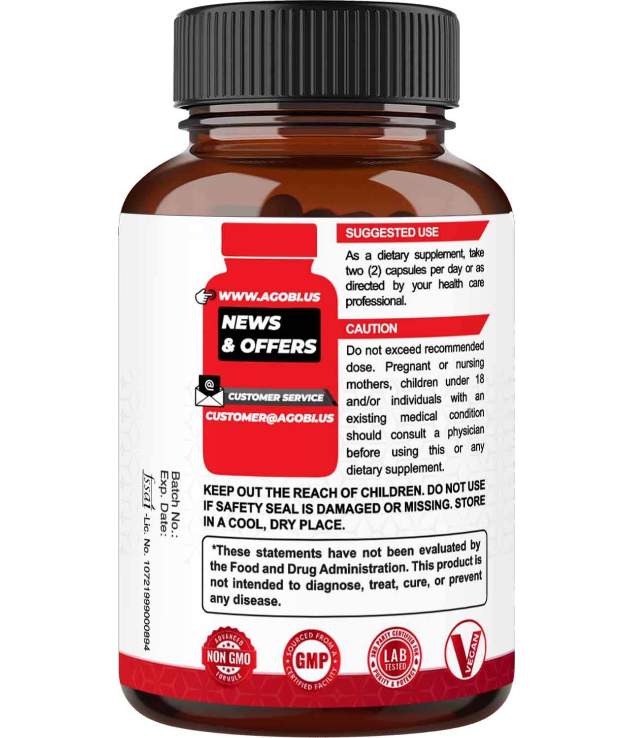 agobi Beet Root Capsules in a kitchen setting