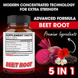 agobi Beet Root Capsules side view showing label
