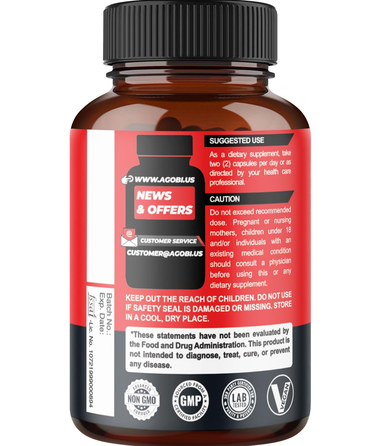 agobi Benfotiamine Supplement lifestyle scene