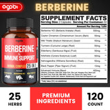agobi Berberine Capsules bottle with label