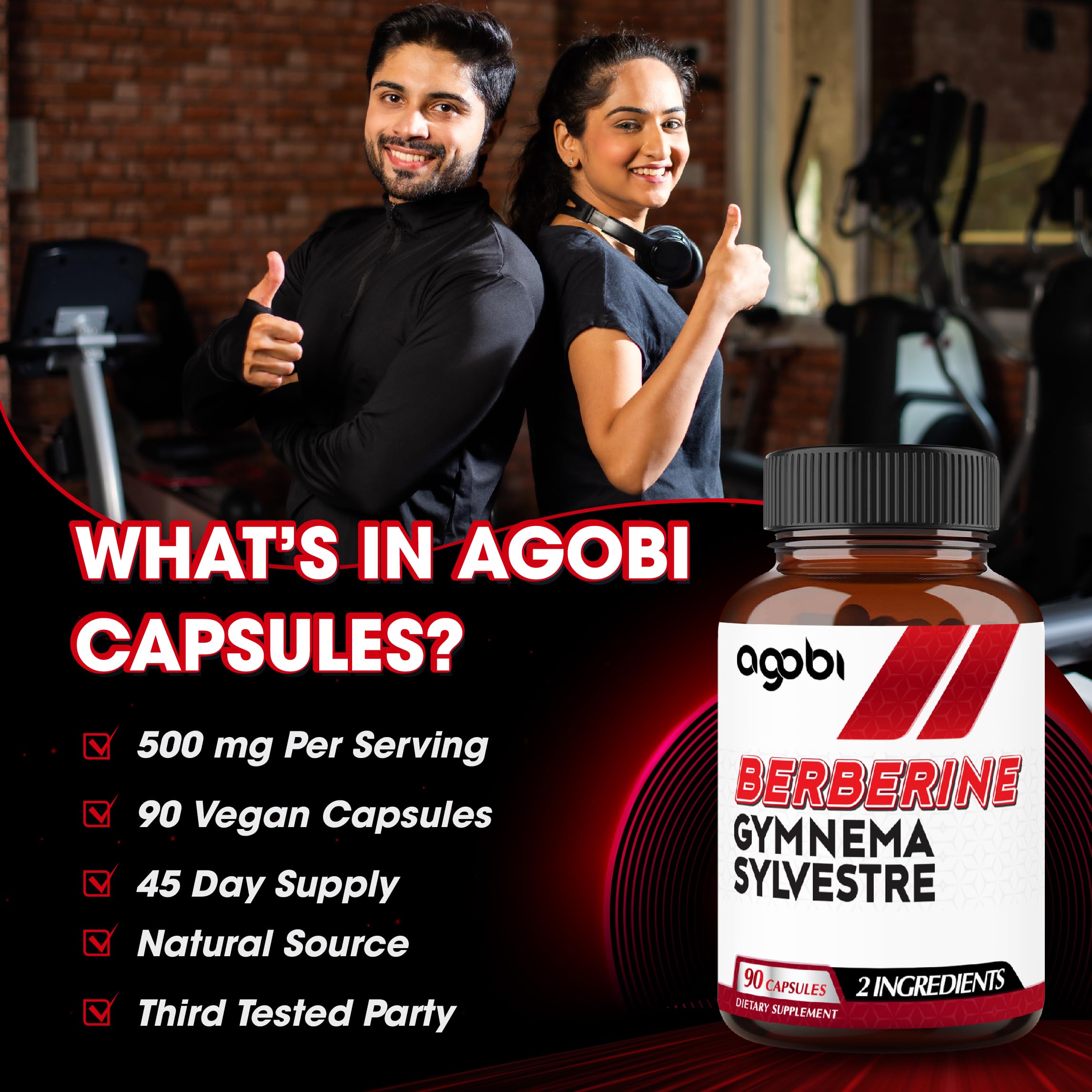 Agobi Berberine Complex ingredients list