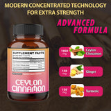 agobi Ceylon Cinnamon Supplements bottle with label