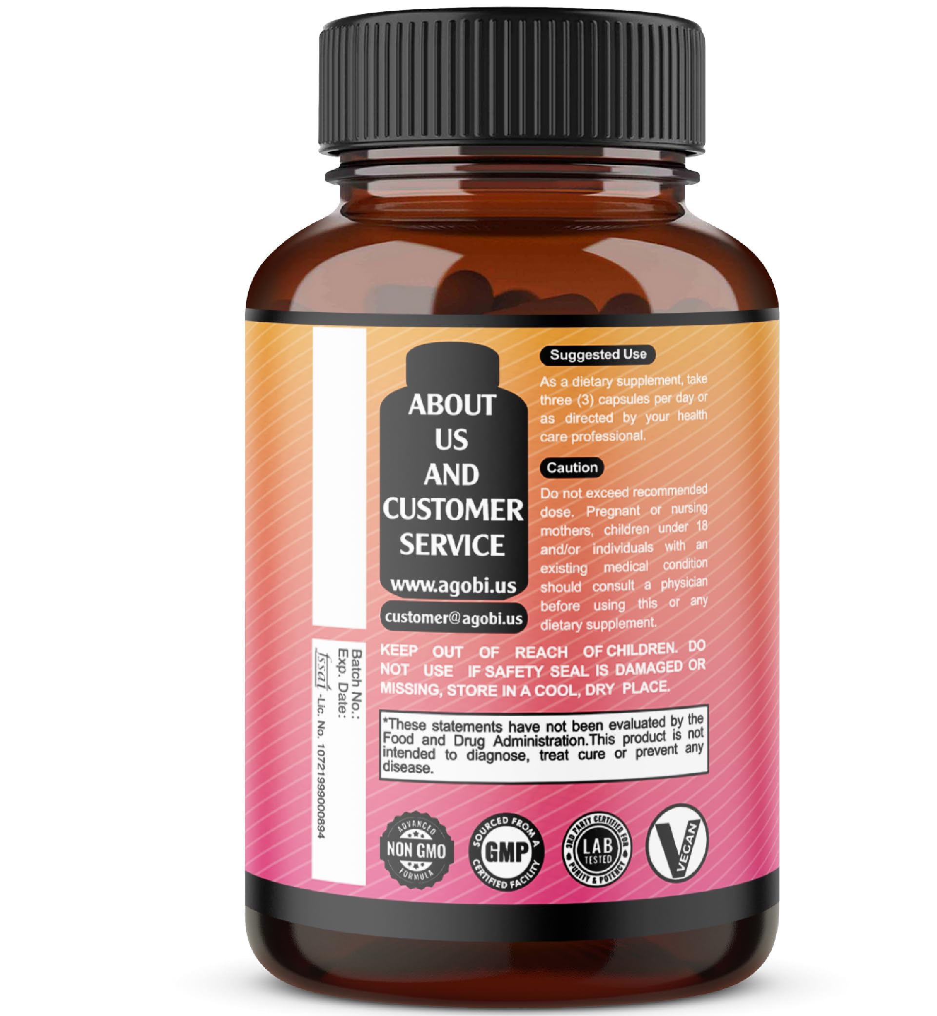 agobi Ceylon Cinnamon Supplements serving suggestion