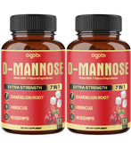 agobi D-Mannose Cranberry Supplement front view of 60 capsules