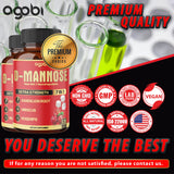 agobi D-Mannose Cranberry Supplement lifestyle shot with fresh cranberries