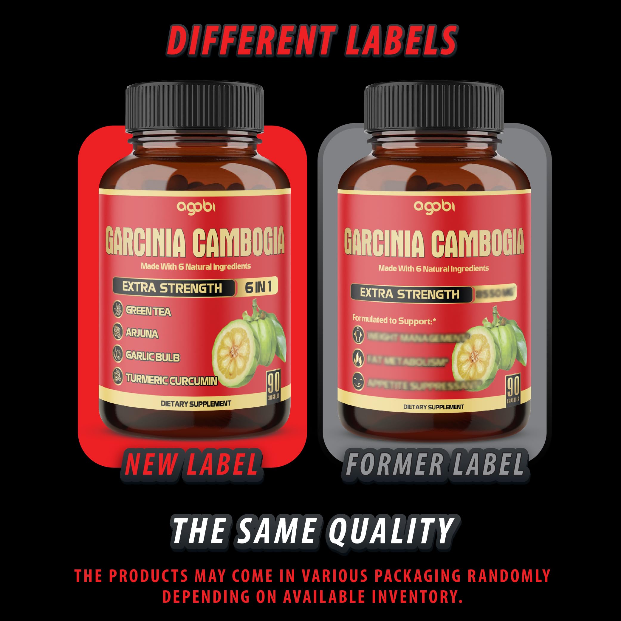 agobi Garcinia Cambogia Supplement packaging details