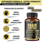 agobi Ginkgo Biloba and Ashwagandha Supplement packaging with ingredients list