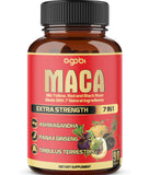 agobi Maca Root Supplement 90 vegan capsules front view