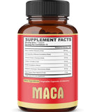 agobi Maca Root Supplement bottle with a measuring spoon