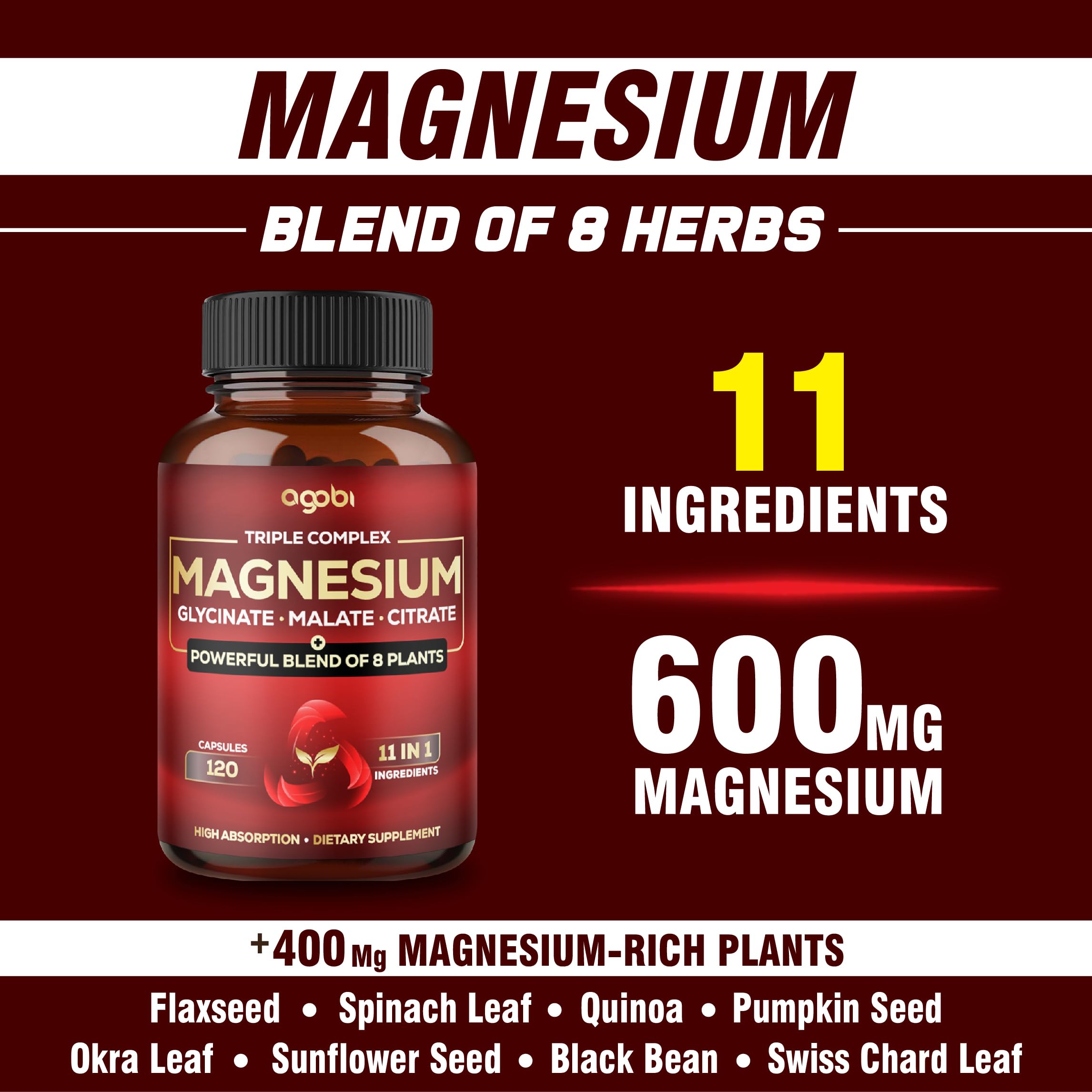 Agobi Magnesium Complex ingredients list