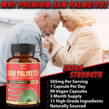agobi Saw Palmetto Complex bottle side view