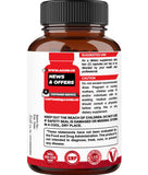 agobi Saw Palmetto Extract Capsules bottle with water