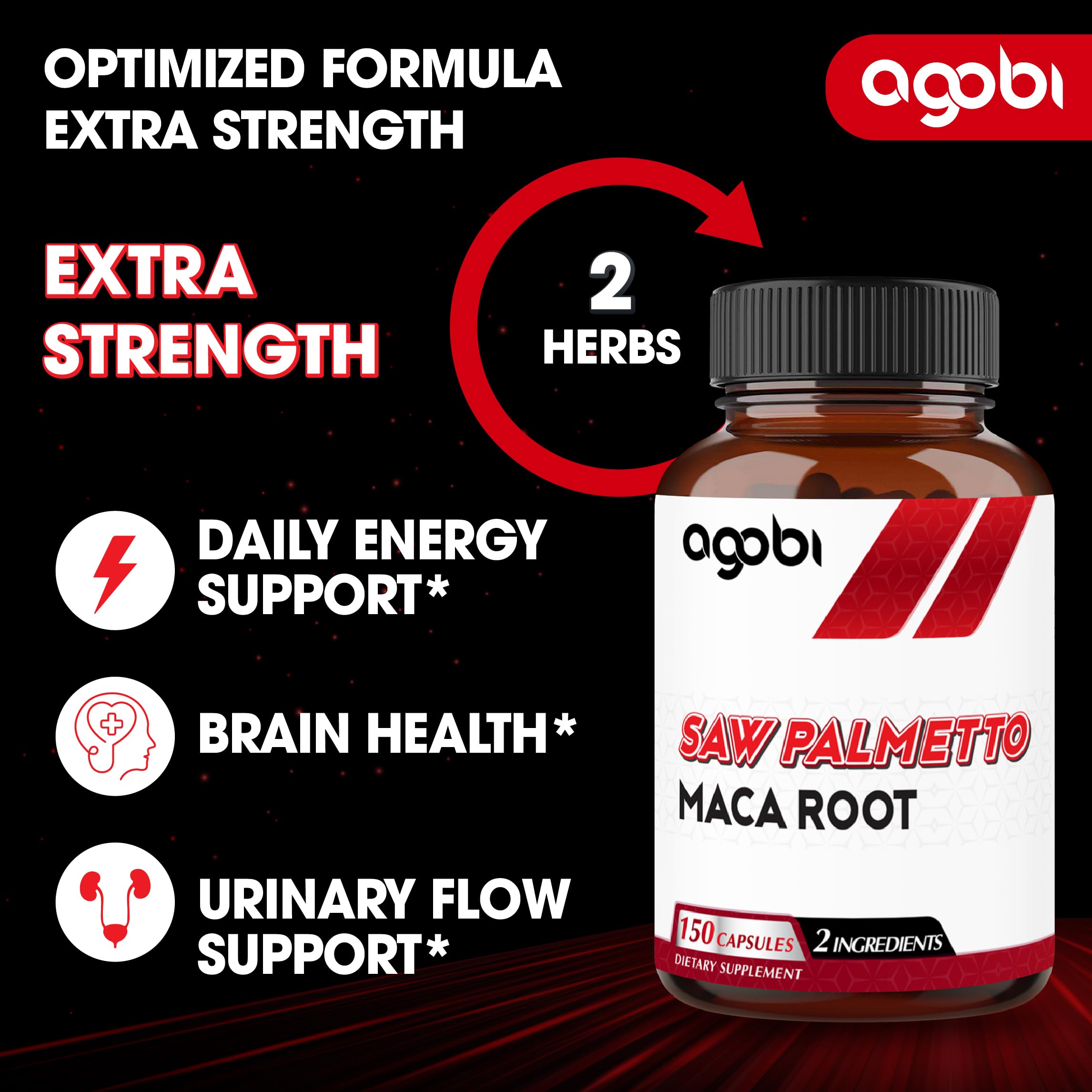 agobi Saw Palmetto Supplement ingredients list