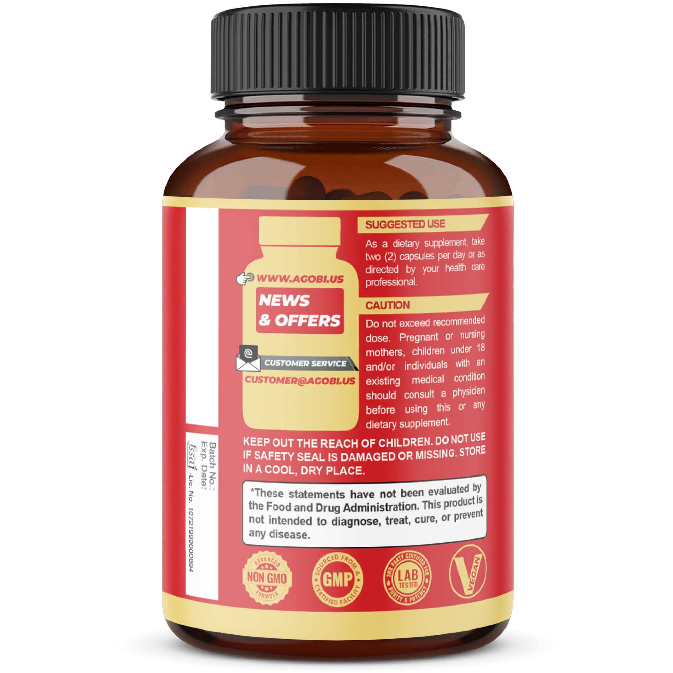 agobi Shilajit Complex Capsules in a lifestyle setting