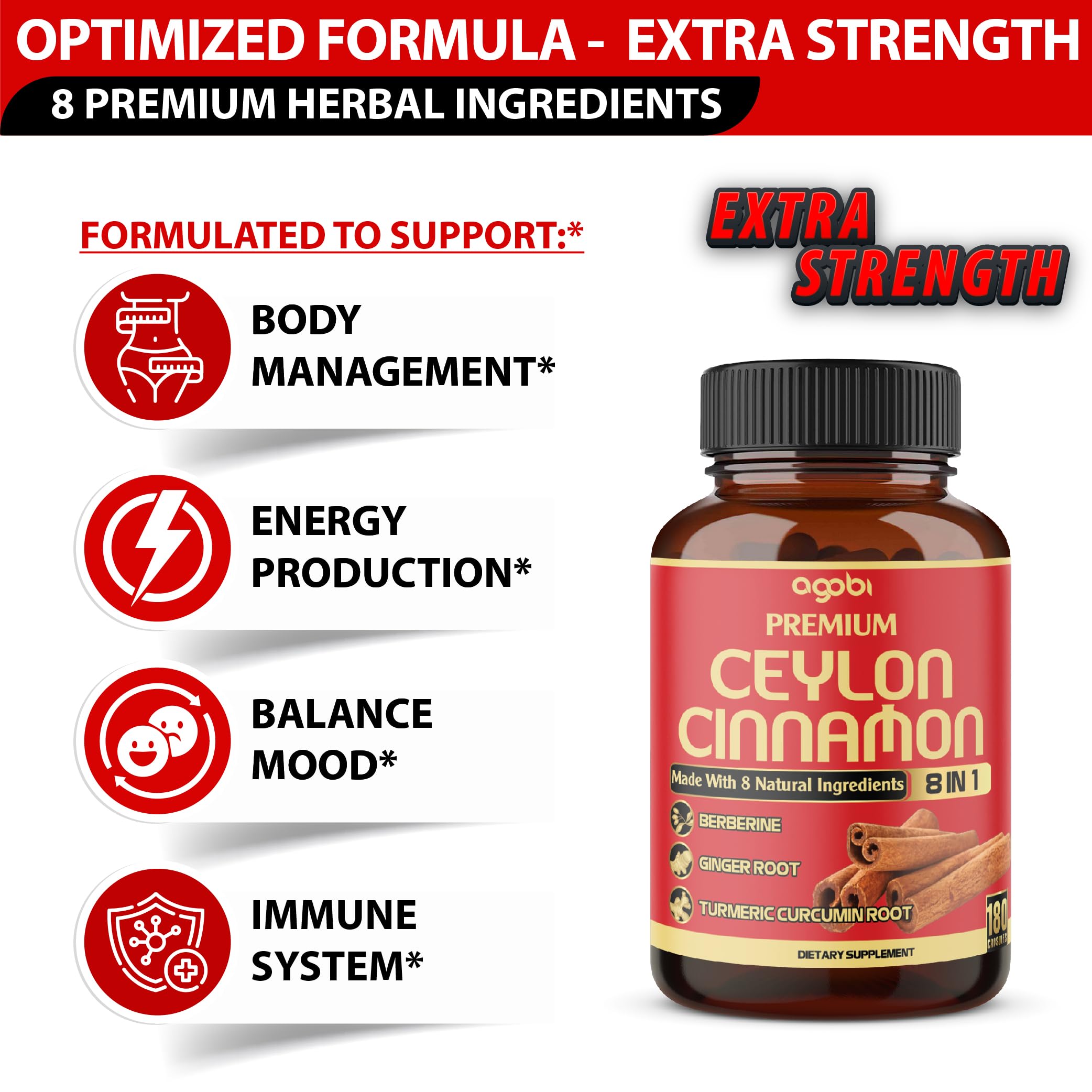 agobi Turmeric Supplement ingredients list