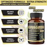 agobi Vegan Ashwagandha Supplement capsules close-up