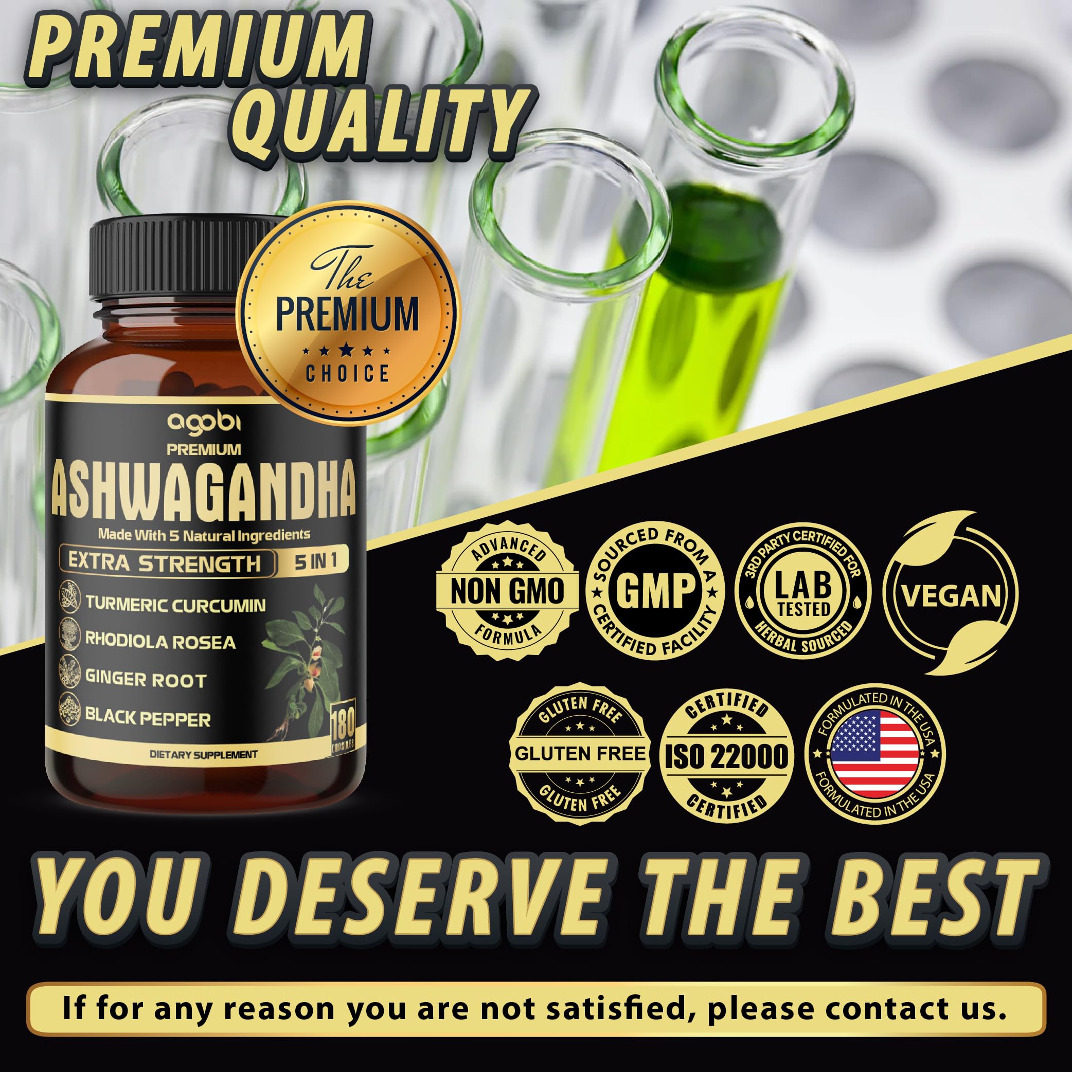 agobi Vegan Ashwagandha Supplement lifestyle scene
