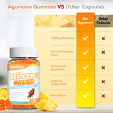 Agumoon Berberine Gummies opened container