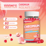 Agumoon Chromium Picolinate Gummies on a kitchen counter
