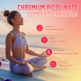 Agumoon Chromium Picolinate Gummies with nutritional information