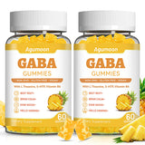 Agumoon GABA Gummies front view packaging with pineapple flavour