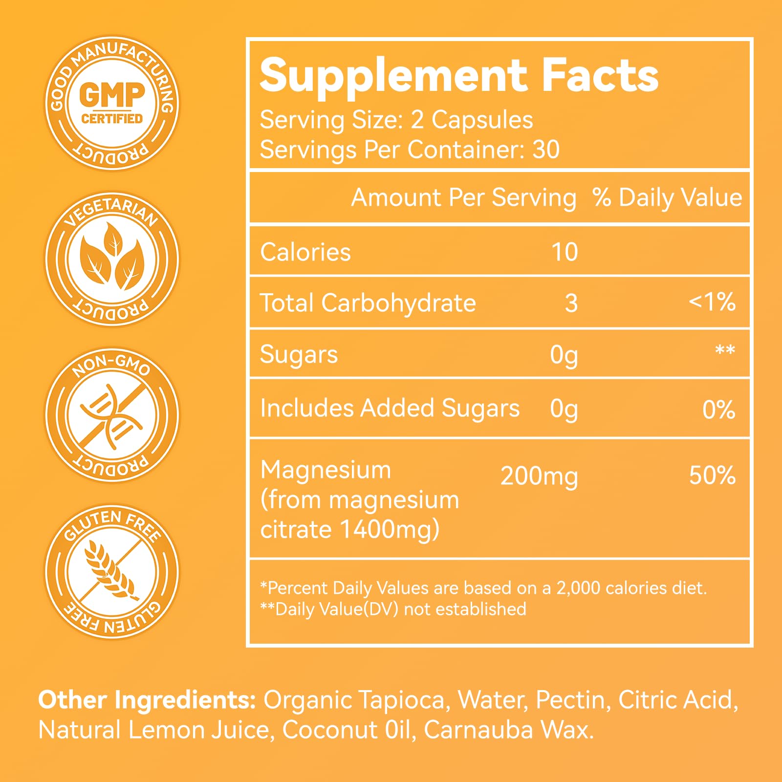 Agumoon Magnesium Citrate Gummies with two gummies in hand
