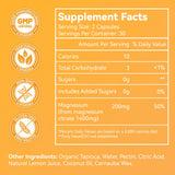 Agumoon Magnesium Citrate Gummies with two gummies in hand