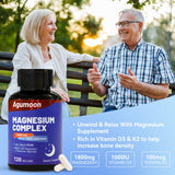 Agumoon Magnesium Supplement 1800mg capsules