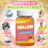 Agumoon Mullein Gummies nutritional information label