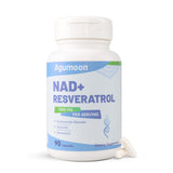 Agumoon NAD+ Resveratrol Capsules 1000mg front view
