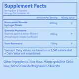Agumoon NAD+ Resveratrol Capsules 1000mg side view