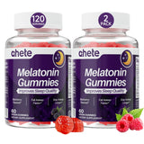 Ahete Melatonin Sleep Gummies 5mg red gummy front view