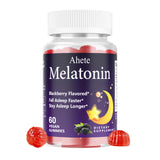 Ahete Sleep Gummies 5mg melatonin raspberry flavour front view