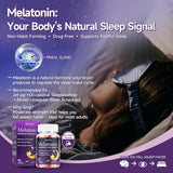 Ahete Sleep Gummies with a hand holding one gummy