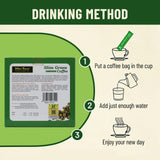 AIHIYO Green Coffee Bean Extract in a glass of water