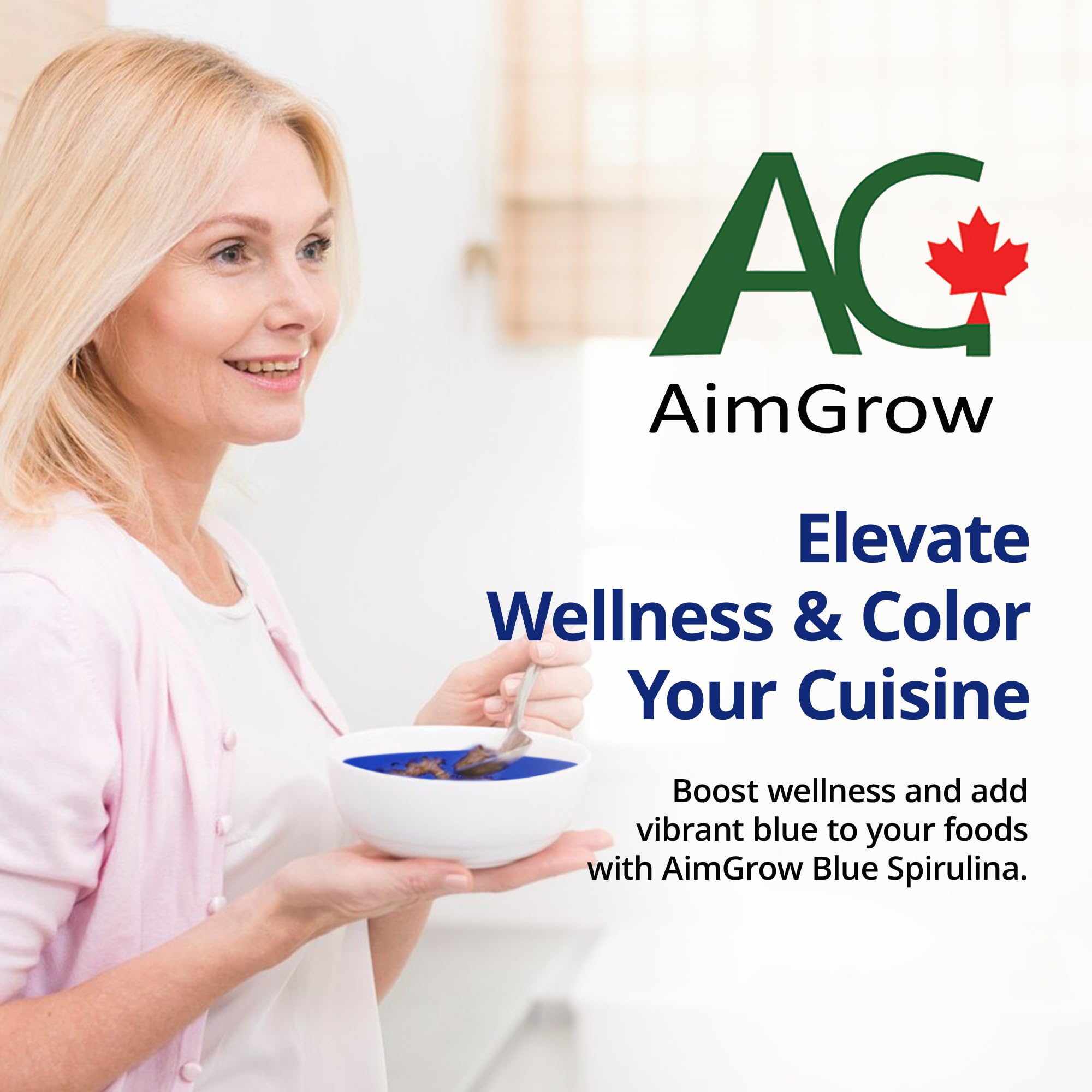 Aimgrow Blue Spirulina Powder nutritional information