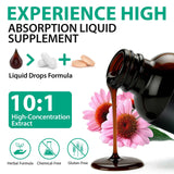 AIQIUSHA Echinacea Liquid Drops back view with ingredient list