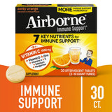 Airborne 1000mg Vitamin C + Zinc effervescent tablets packaging