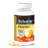 Airborne Chewable Tablets Citrus Flavor front view