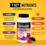 Airborne Chewable Vitamin C 1000mg with Zinc Very Berry flavour