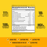 Airborne daily wellness Support Effervescent Tablets close-up of tablet