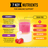 Airborne daily wellness Support Effervescent Tablets side view