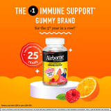 Airborne daily wellness Support Gummies in a travel pouch