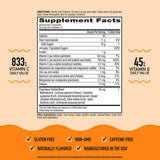 Airborne daily wellness Support Gummies on a kitchen counter