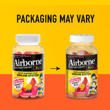 Airborne Kids Vitamin C Gummies assorted fruit flavours displayed