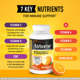 Airborne Vitamin C Chewable Tablets 1000mg side view