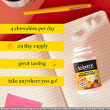 Airborne Vitamin C chewable tablets opened packaging