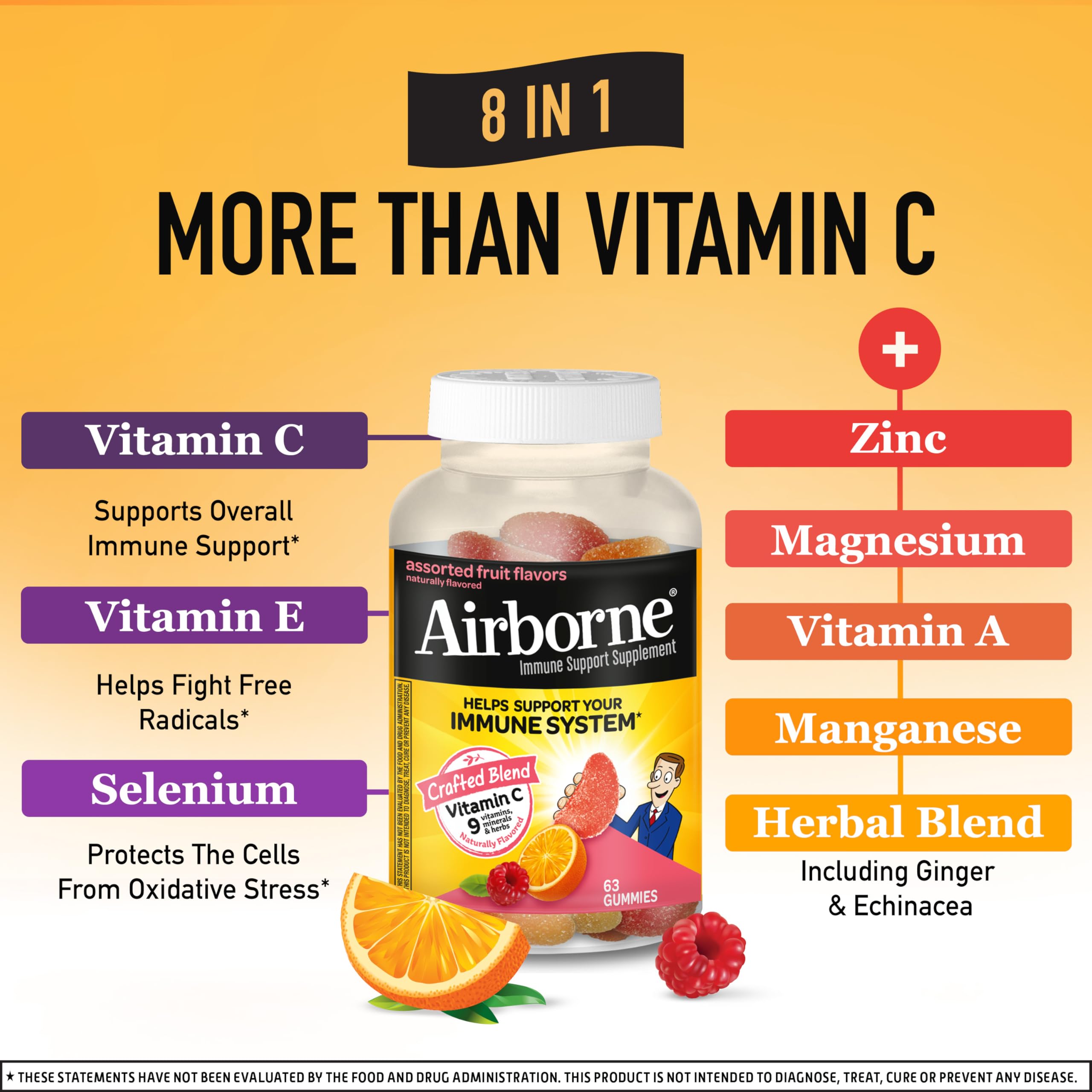 Airborne Vitamin C Gummies lifestyle scene