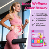 AirVigor Electrolyte Collagen Drink Mix in gym bag