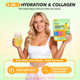 AirVigor Electrolyte Collagen Drink Mix stick packets displayed